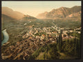 Valley of Sarca I Arco Lake Garda Vintage A4 Photo Print