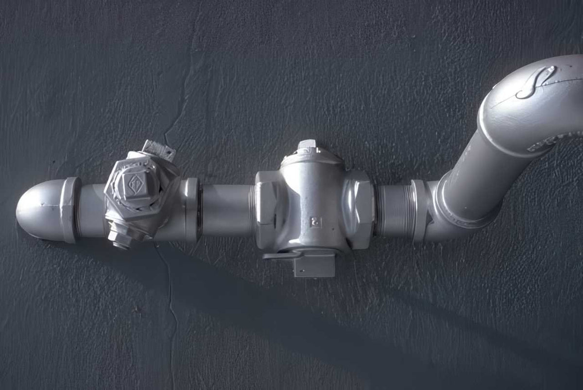 Valve Assembly Concrete A4 Photo Print
