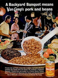 Van Camp Beans Vintage Retro Advert Ads A4 Photo Print