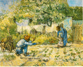 Van Gogh First Steps (After Millet), 1890, 72.4x91.2 Cm, Th Art A4 Photo Print