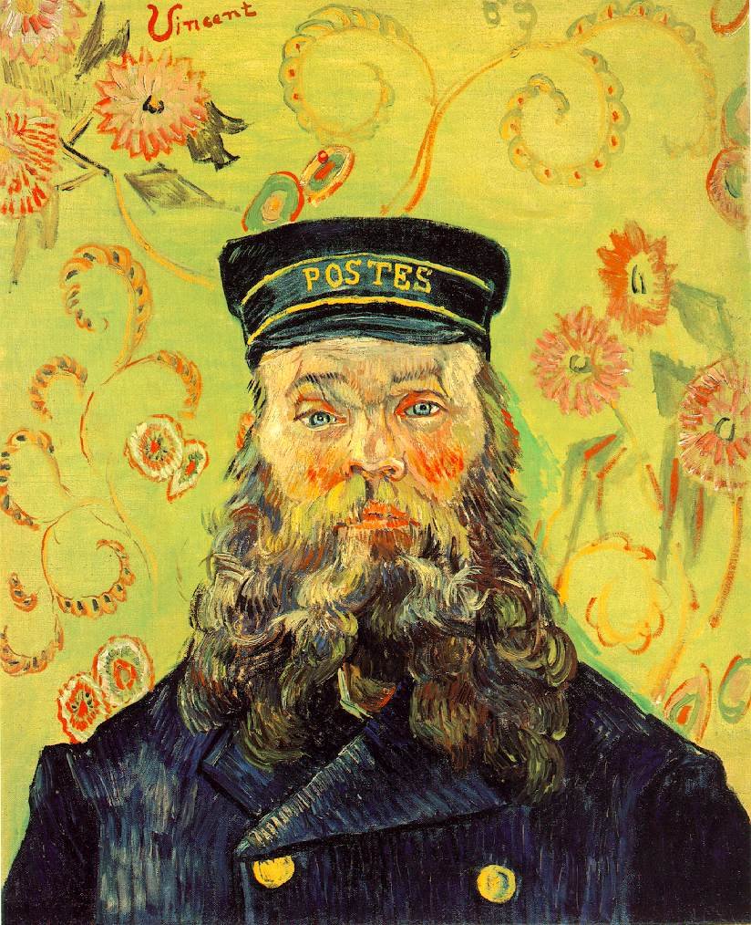 Van Gogh Joseph Etienne Roulin, 1889, 66.2x55 Cm, Barnes Fo Art A4 Photo Print