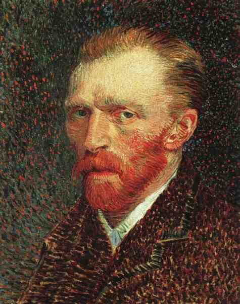 Van Gogh Self Portrait A4 Photo Print
