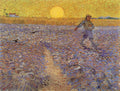 Van Gogh Sower With Setting Sun, 1888, 64x80.5 Cm, Rijksmus Art A4 Photo Print