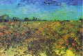 Van Gogh The Green Vineyard Arles A4 Photo Print
