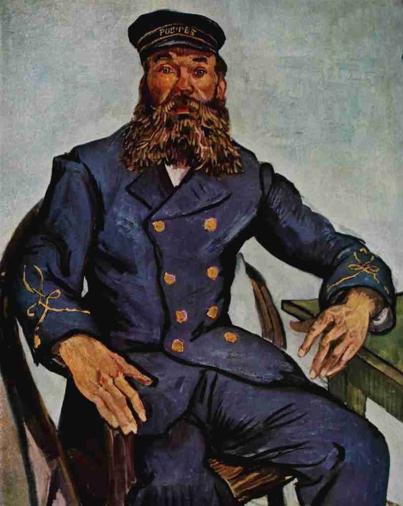 Van Gogh Vincent 1853 1890 Roulin the Postman A4 Photo Print