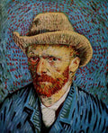 Van Gogh Vincent 1853 1890 Self Portrait A4 Photo Print
