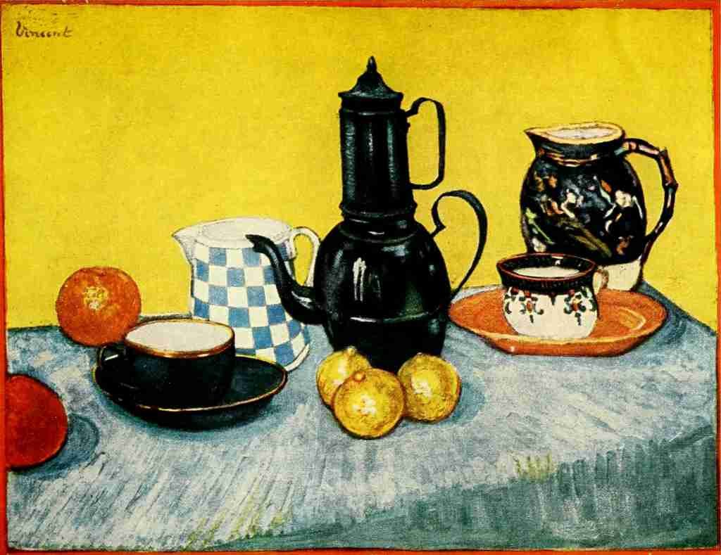 Van Gogh Vincent 1853 1890 The Breakfast Table 1888 A4 Photo Print