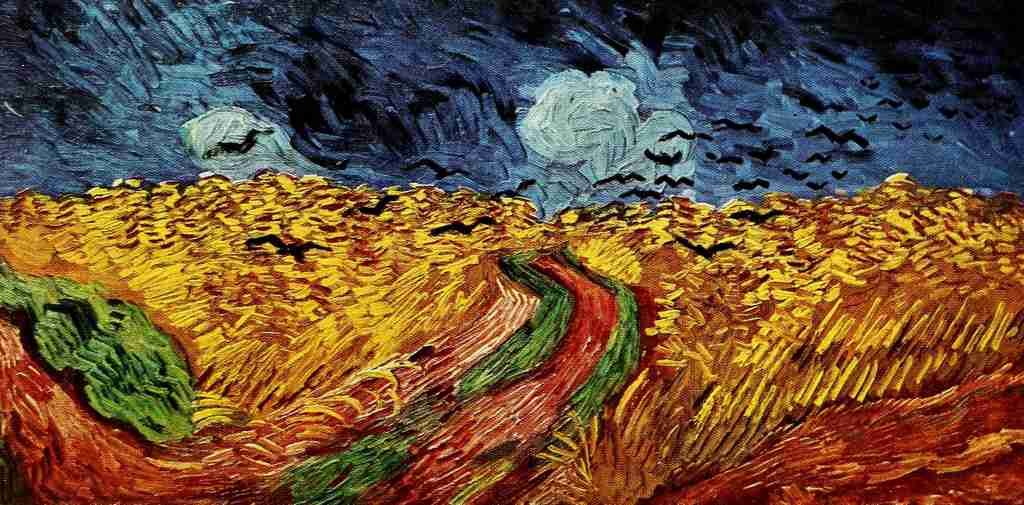 Van Gogh Vincent 1853 1890 Wheatfield with Crows 1890 A4 Photo Print