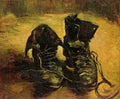 Van Gogh Vincent A Pair of Shoes A4 Photo Print
