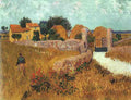 Van Gogh Vincent Farmhouse in Provence 1888 A4 Photo Print