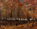 Van Gogh Vincent Lane with Poplars A4 Photo Print