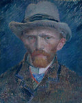 Van Gogh Vincent Self Portrait 1887 A4 Photo Print