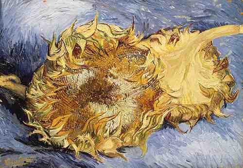 Van Gogh Vincent Sunflowers 1887 A4 Photo Print