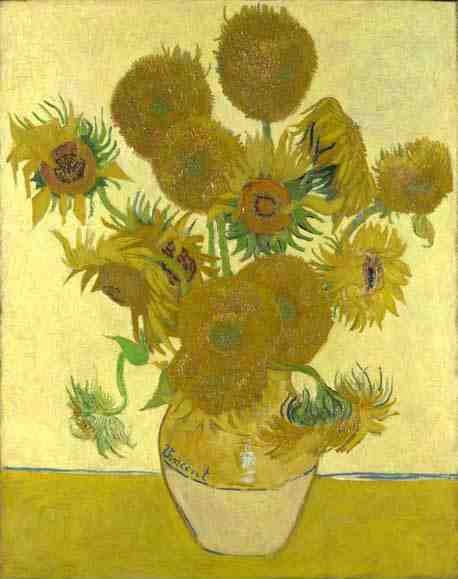 Van Gogh Vincent Sunflowers 1888 A4 Photo Print