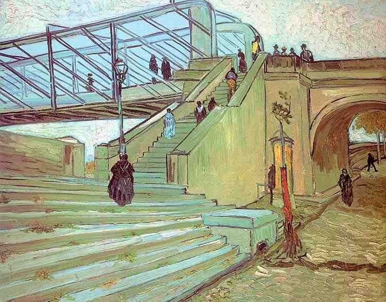 Van Gogh Vincent The Trinquetaille Bridge 1888 A4 Photo Print