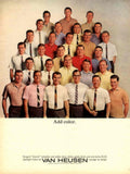 Van Heusen Shirts 1 1950s Vintage Retro Advert Poster
