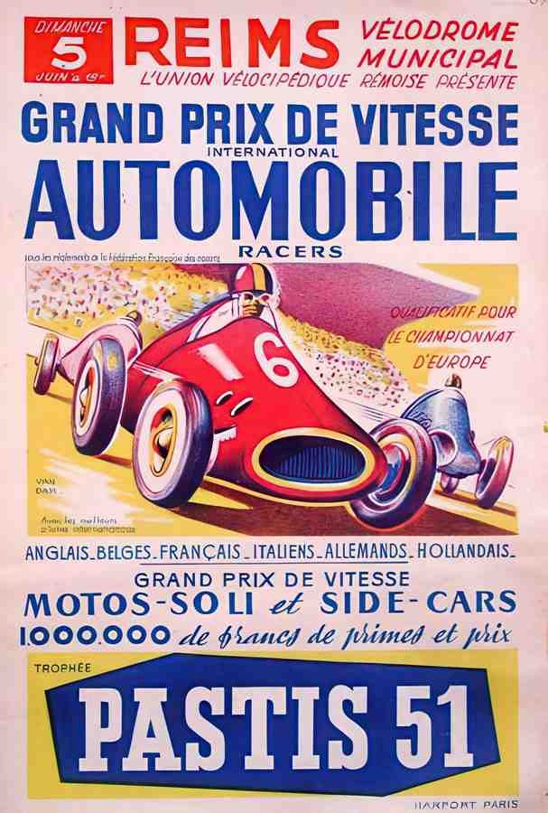 VanDamAuto Vintage Advert A4 Photo Print