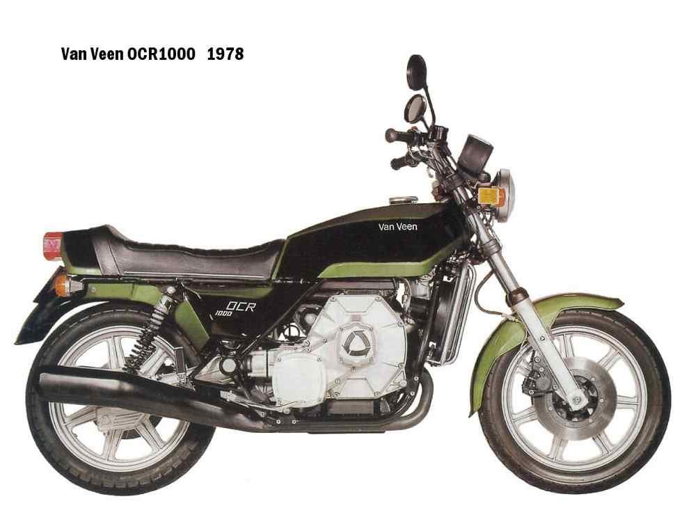 VanVeen OCR1000 1978 motorbike A4 Photo Print