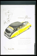 Vanden Plas Princess 1950s Vintage Retro Advert Poster