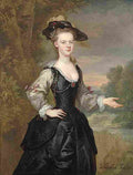 Vanderbank A Lady Art A4 Photo Print