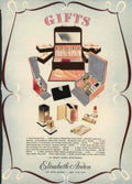 Vanity Gifts Case 1940s Vintage Retro Advert Poster