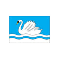 Varbla Vald Flag N2850 A4 Photo Print