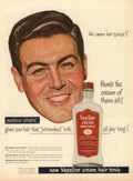 Vaseline Hair Tonic 1 1940s Vintage Retro Advert Poster