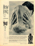 Vaseline Shampoo Vintage 1950s Vintage Retro Advert Poster