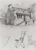 Vasily Polenov a house from a trip to germany 1872 Art A4 Photo Print