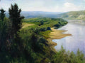 Vasily Polenov a river 1899 Art A4 Photo Print