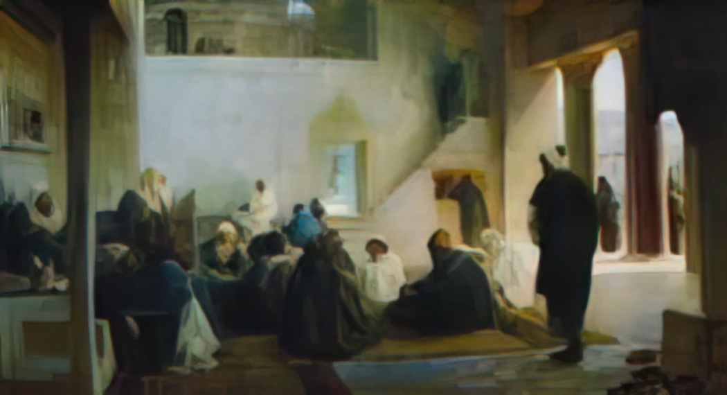 Vasily Polenov among the teachers 1896 1 Art A4 Photo Print