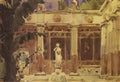 Vasily Polenov atrium 1879 Art A4 Photo Print
