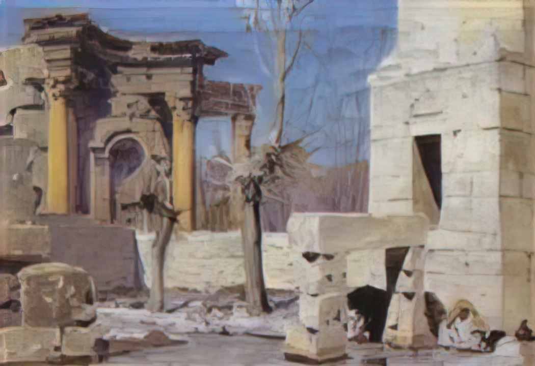 Vasily Polenov baalbek 1882 Art A4 Photo Print