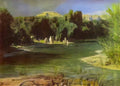 Vasily Polenov baptism 1896 Art A4 Photo Print