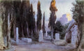 Vasily Polenov cemetery 1897 Art A4 Photo Print