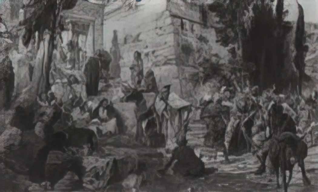 Vasily Polenov christ and the sinner 1883 Art A4 Photo Print
