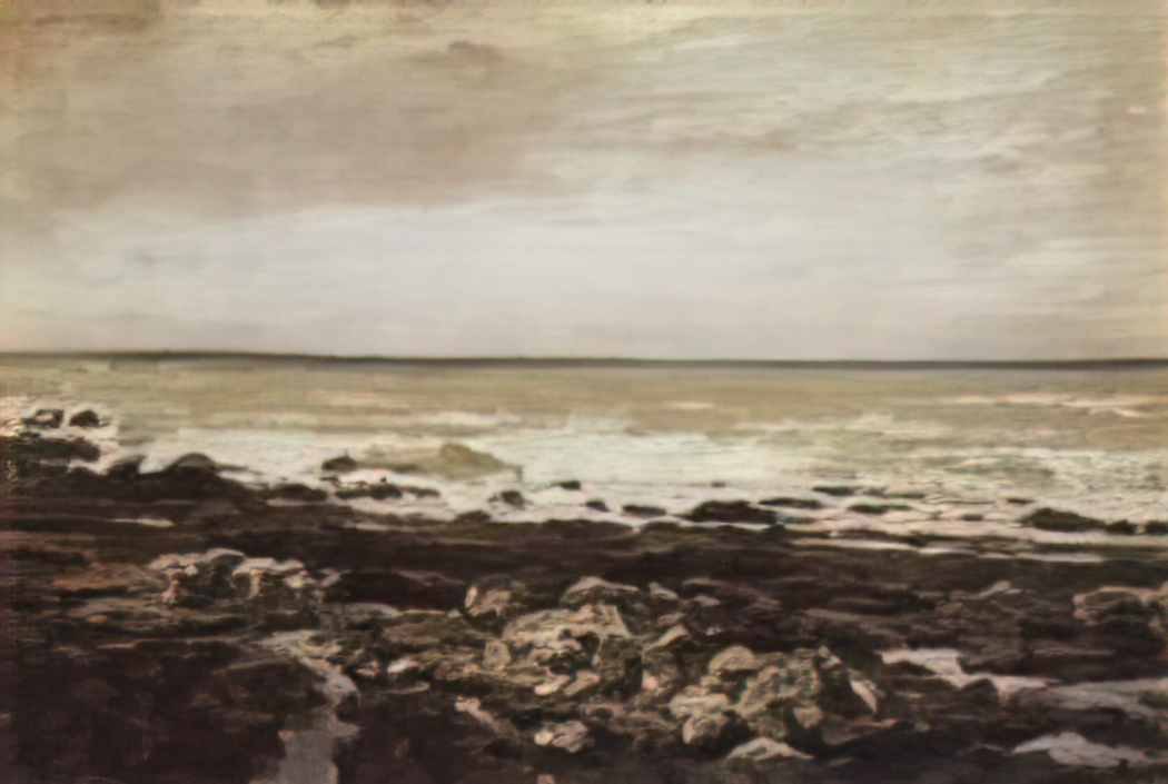 Vasily Polenov ebb vel 1874 Art A4 Photo Print