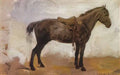 Vasily Polenov horse mishka 1876 Art A4 Photo Print
