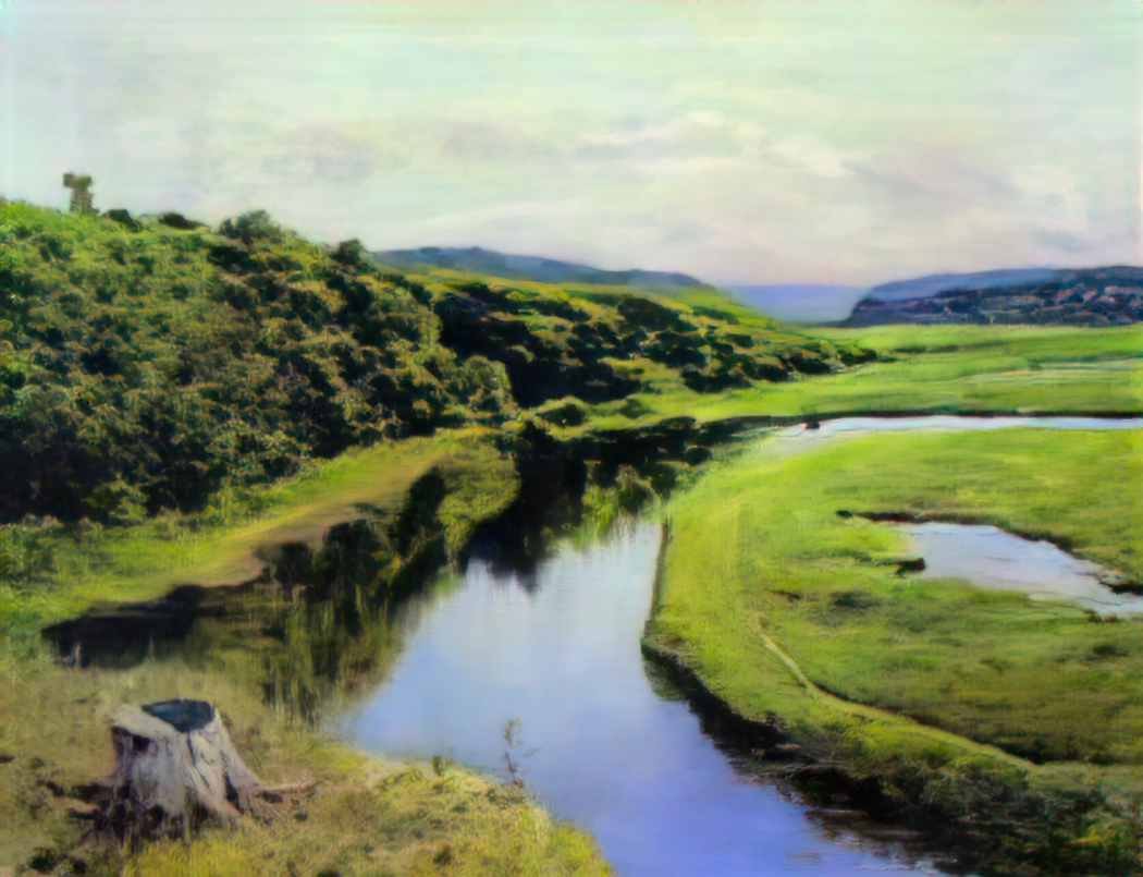 Vasily Polenov klyazma river zhukovka 1888 Art A4 Photo Print