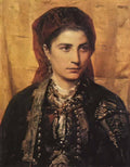 Vasily Polenov montenegrin girl 1874 Art A4 Photo Print
