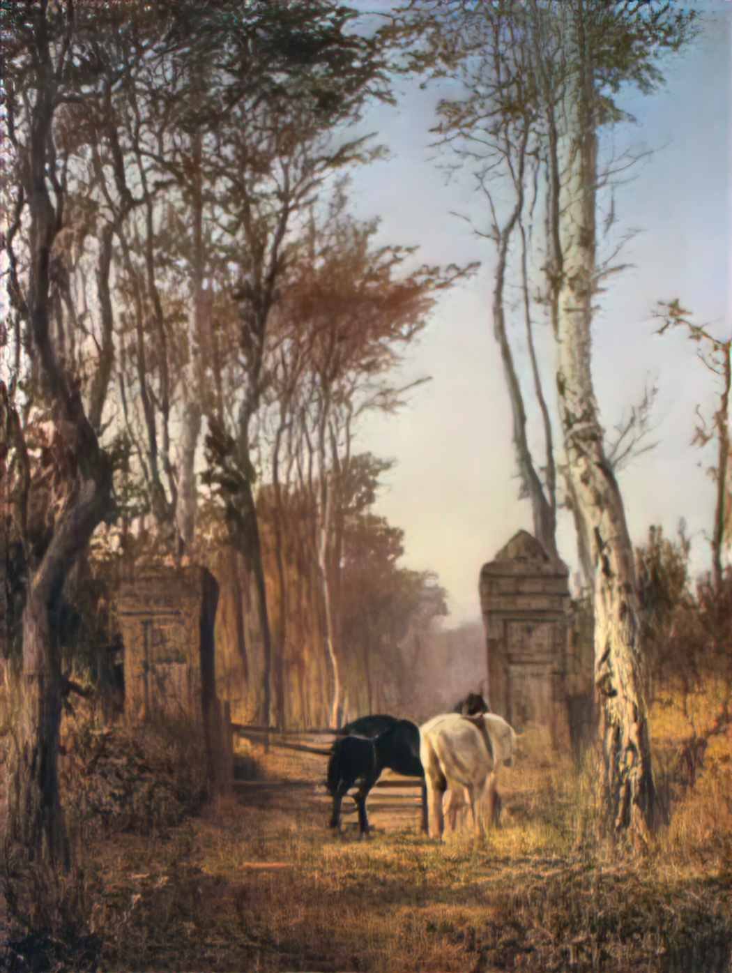 Vasily Polenov old gates normandy 1874 Art A4 Photo Print