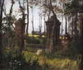 Vasily Polenov old gates vel normandy 1874 Art A4 Photo Print