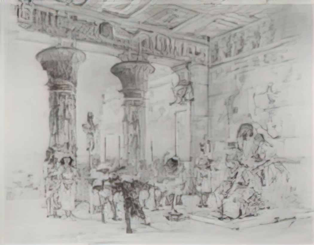 Vasily Polenov pharaoh s palace 1880 Art A4 Photo Print