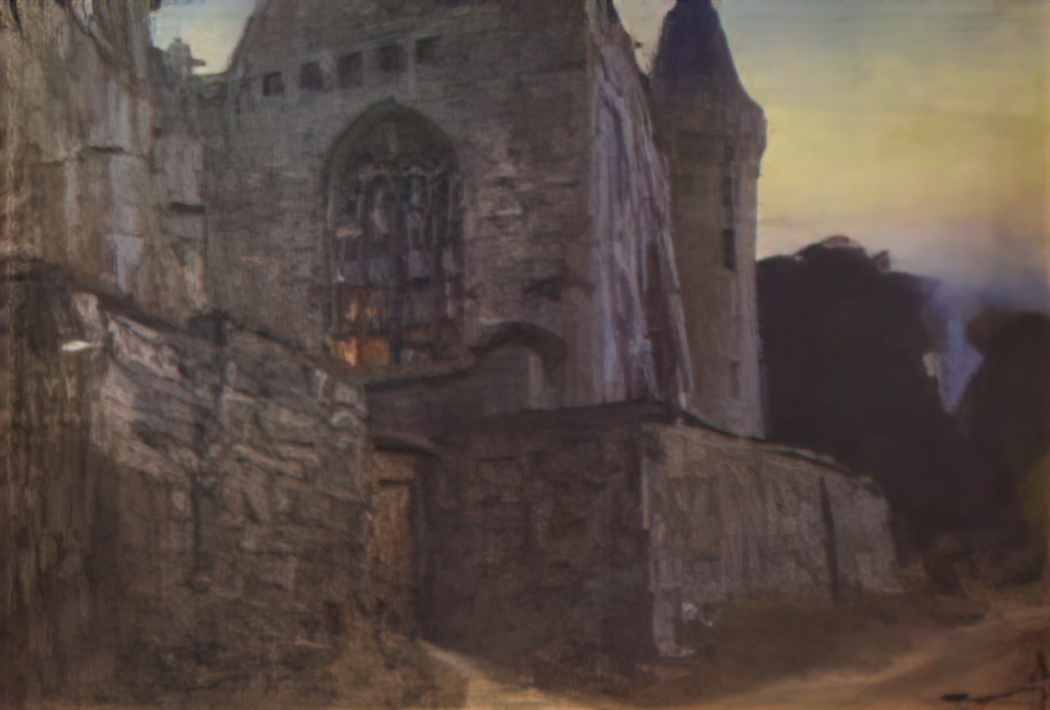 Vasily Polenov redon abbey Art A4 Photo Print