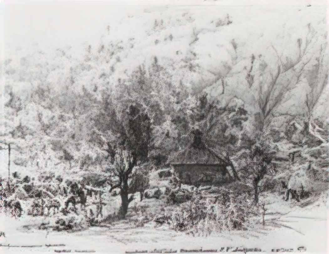 Vasily Polenov roman fort in semendrii 1876 Art A4 Photo Print