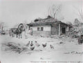 Vasily Polenov sketches of the russian turkish war bulgarian house 18 Art A4 Photo Print