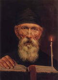 Vasily Tropinin monk with candle 1834 Art A4 Photo Print