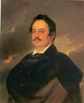 Vasily Tropinin nikolai nikolajevitj rajevskij 1842 Art A4 Photo Print