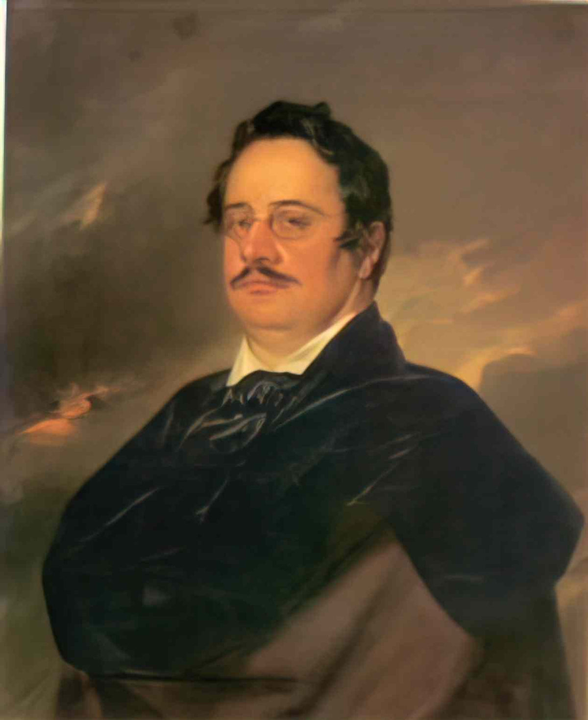 Vasily Tropinin nikolai nikolajevitj rajevskij 1842 Art A4 Photo Print