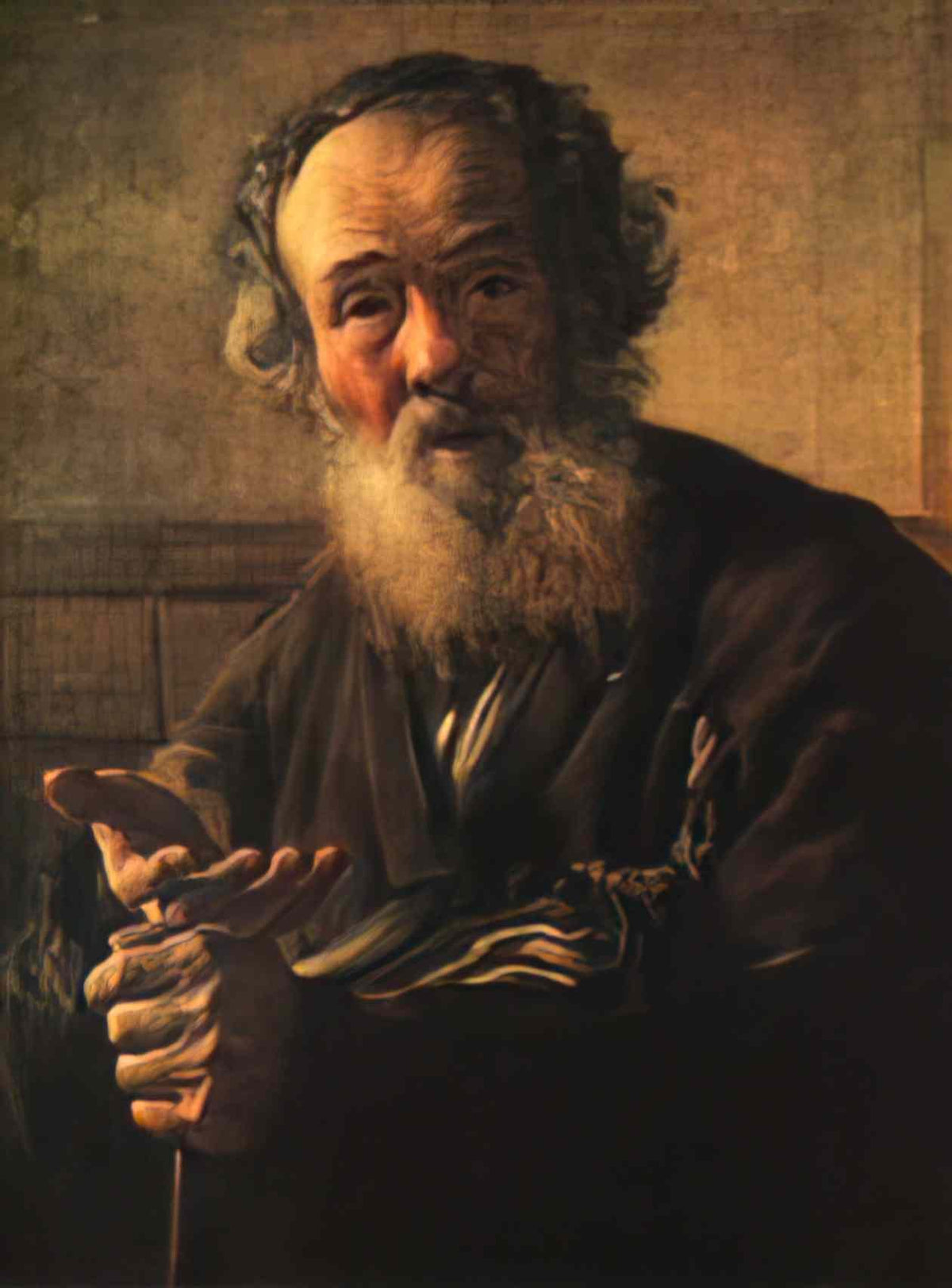 Vasily Tropinin old beggar 1823 Art A4 Photo Print